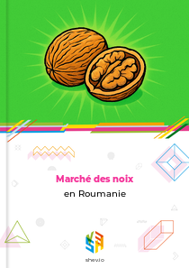 Marché des noix en Roumanie