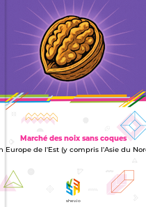 Marché des noix sans coques en Europe de l'Est (y compris l'Asie du Nord)