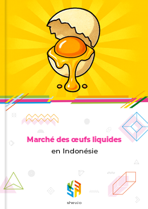 Marché des œufs liquides en Indonésie