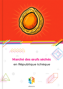 Marché des œufs séchés en République tchèque