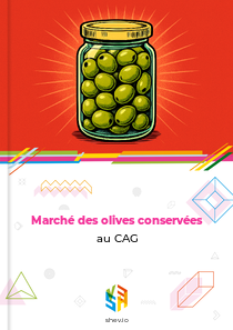 Marché des olives conservées au CAG
