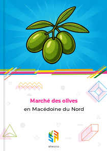 Marché des olives en Macédoine du Nord