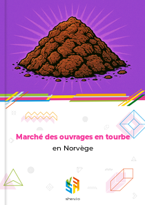 Marché des ouvrages en tourbe en Norvège