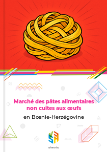 Marché des pâtes alimentaires non cuites aux œufs en Bosnie-Herzégovine