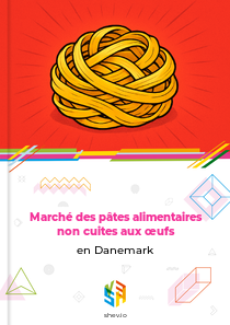 Marché des pâtes alimentaires non cuites aux œufs en Danemark