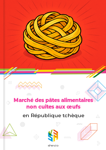 Marché des pâtes alimentaires non cuites aux œufs en République tchèque