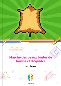 Marché des peaux brutes de bovins et d'équidés en Iran