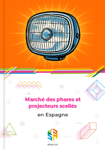 Marché des phares et projecteurs scellés en Espagne
