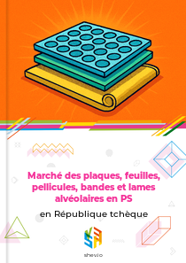 Marché des plaques, feuilles, pellicules, bandes et lames alvéolaires en PS en République tchèque