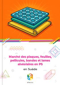 Marché des plaques, feuilles, pellicules, bandes et lames alvéolaires en PS en Suède