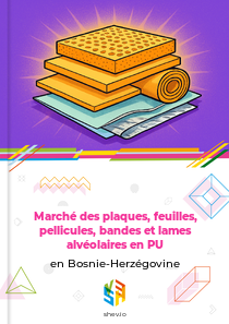 Marché des plaques, feuilles, pellicules, bandes et lames alvéolaires en PU en Bosnie-Herzégovine