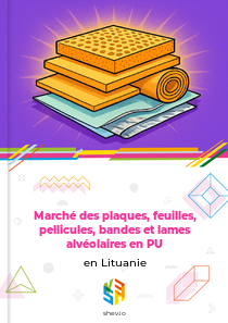 Marché des plaques, feuilles, pellicules, bandes et lames alvéolaires en PU en Lituanie