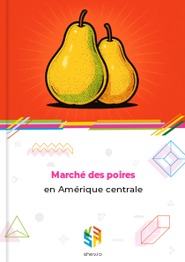 Marché des poires en Amérique centrale