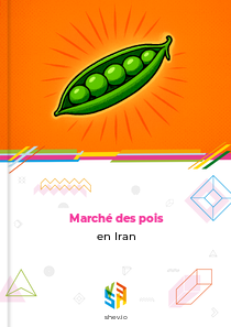 Marché des pois en Iran