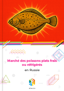 Marché des poissons plats frais ou réfrigérés en Russie