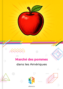 Marché des pommes dans les Amériques