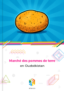 Marché des pommes de terre en Ouzbékistan
