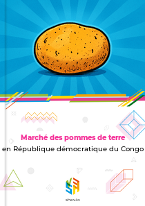 Marché des pommes de terre en République démocratique du Congo