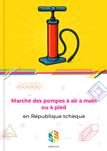 Marché des pompes à air à main ou à pied en République tchèque