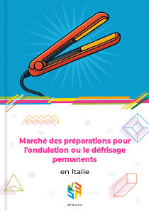 Marché des préparations pour l'ondulation ou le défrisage permanents en Italie