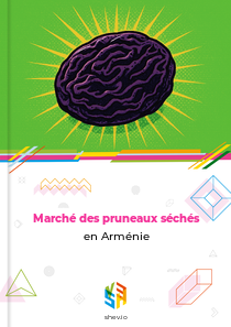 Marché des pruneaux séchés en Arménie