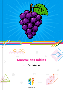 Marché des raisins en Autriche