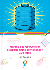 Marché des réservoirs en plastique d'une contenance > 300 litres en Suède