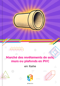 Marché des revêtements de sols, murs ou plafonds en PVC en Italie