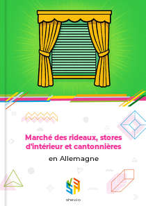 Marché des rideaux, stores d'intérieur et cantonnières en Allemagne