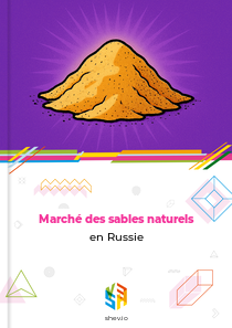Marché des sables naturels en Russie