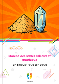 Marché des sables siliceux et quartzeux en République tchèque