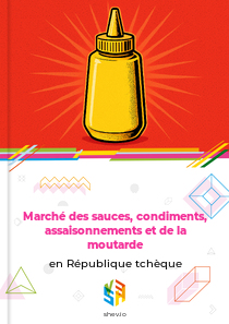 Marché des sauces, condiments, assaisonnements et de la moutarde en République tchèque