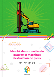 Marché des sonnettes de battage et machines d'extraction de pieux en Finlande