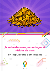 Marché des sons, remoulages et résidus de maïs en République dominicaine