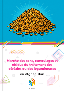 Marché des sons, remoulages et résidus du traitement des céréales ou des légumineuses en Afghanistan
