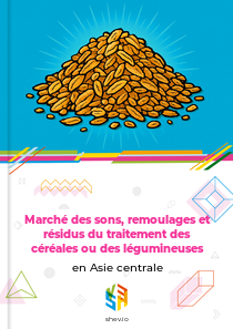 Marché des sons, remoulages et résidus du traitement des céréales ou des légumineuses en Asie centrale