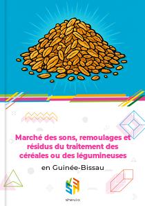 Marché des sons, remoulages et résidus du traitement des céréales ou des légumineuses en Guinée-Bissau