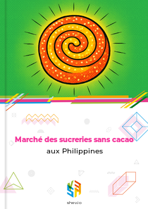 Marché des sucreries sans cacao aux Philippines