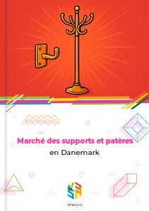 Marché des supports et patères en Danemark
