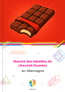 Marché des tablettes de chocolat fourrées en Allemagne