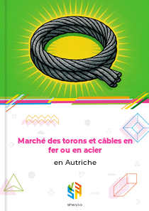 Marché des torons et câbles en fer ou en acier en Autriche
