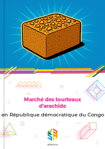 Marché des tourteaux d'arachide en République démocratique du Congo
