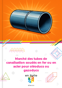 Marché des tubes de canalisation soudés en fer ou en acier pour oléoducs ou gazoducs en Italie