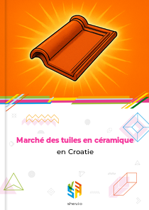 Marché des tuiles en céramique en Croatie
