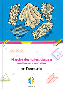 Marché des tulles, tissus à mailles et dentelles en Roumanie