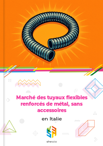 Marché des tuyaux flexibles renforcés de métal, sans accessoires en Italie