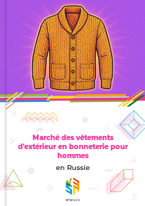 Marché des vêtements d'extérieur en bonneterie pour hommes en Russie