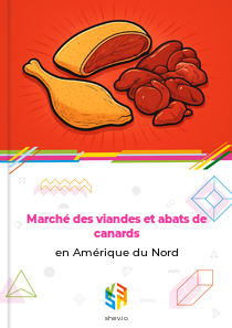 Marché des viandes et abats de canards en Amérique du Nord