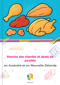 Marché des viandes et abats de poulets en Australie et en Nouvelle-Zélande