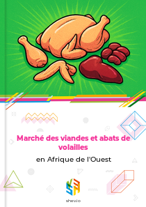 Marché des viandes et abats de volailles en Afrique de l'Ouest